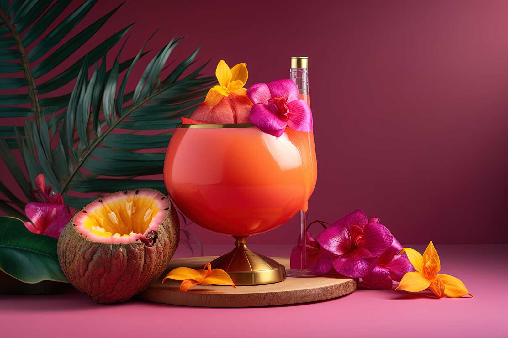 Tropical Escape with the Alcohol-Free Bora Bora Cocktail
