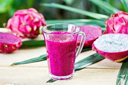 Dragon fruit smoothie