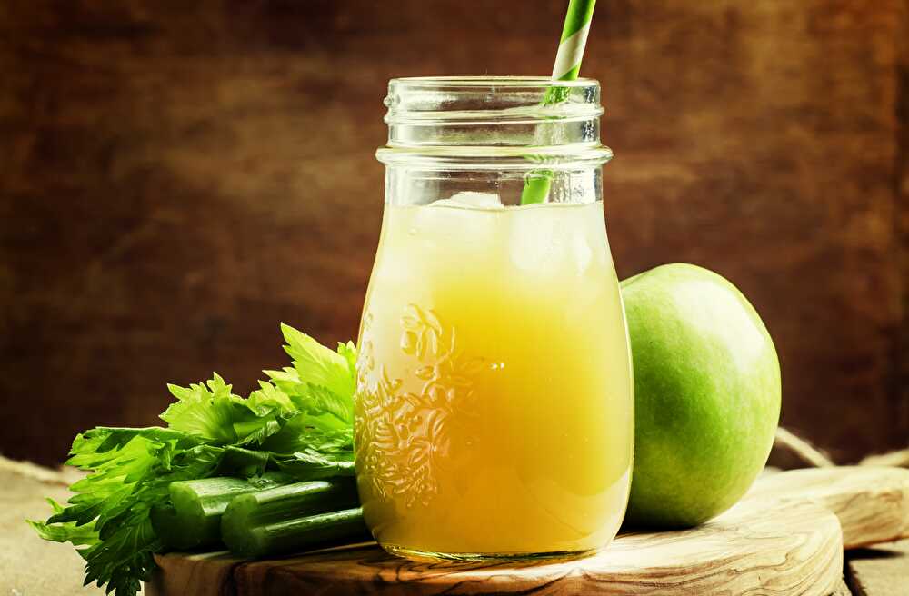 image Apple, Celery and Ginger Juice