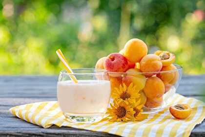 Apricot Honey Caramel Smoothie