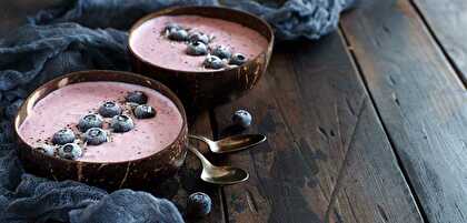 Blueberry smoothie