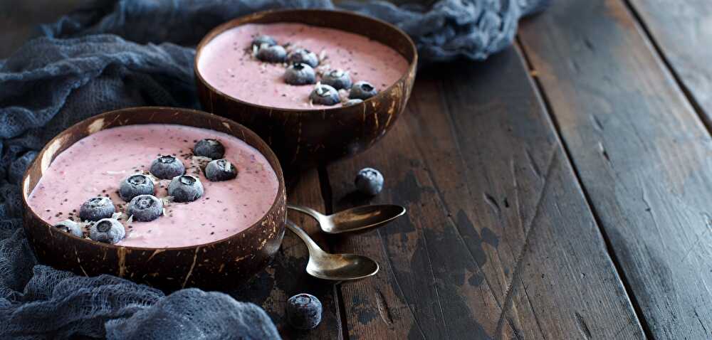 image Blueberry smoothie