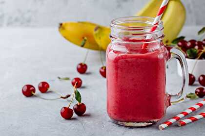 Cherry Banana Smoothie