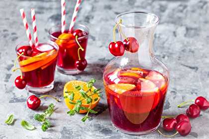 Cherry sangria