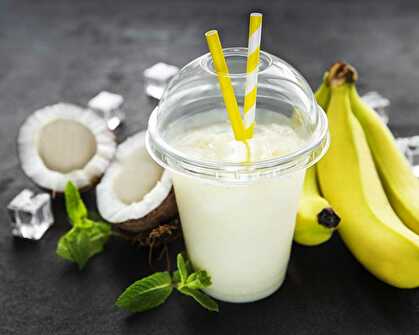 Coconut Banana Vanilla Smoothie