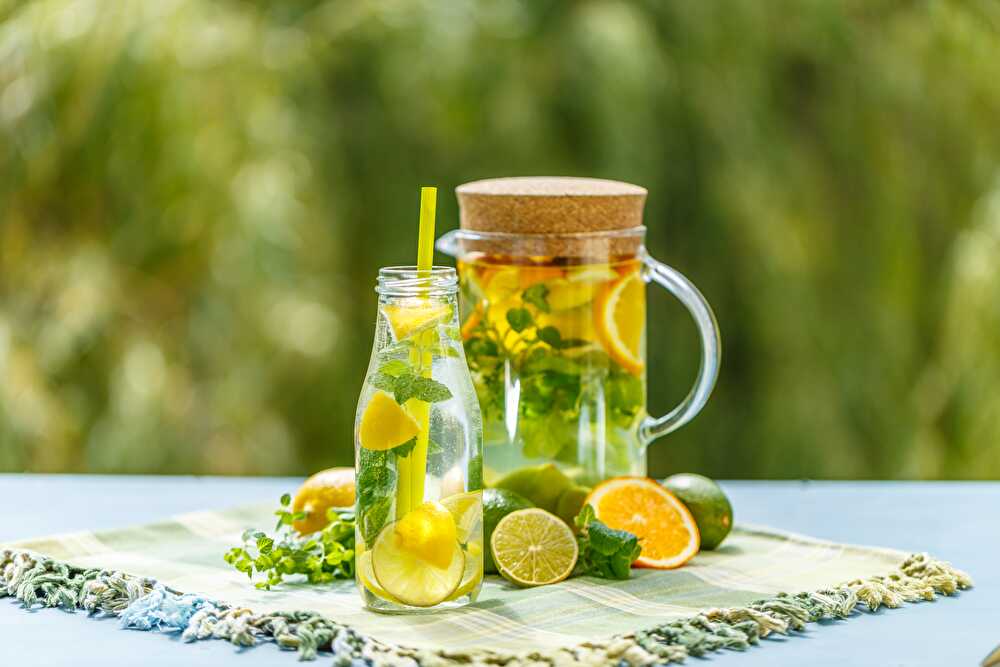 image Detox water Citrus mint