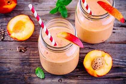 Nectarine Banana Smoothie