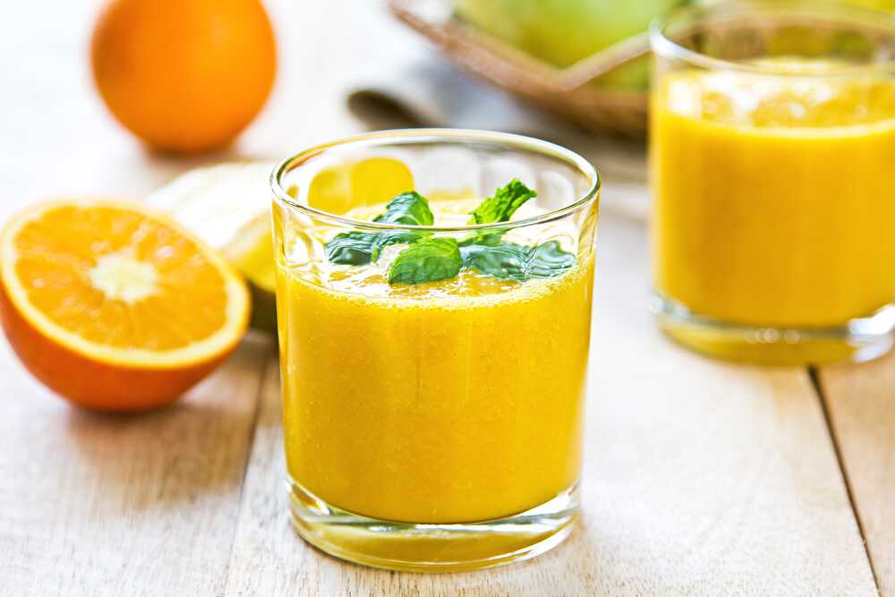 image Orange mango lime