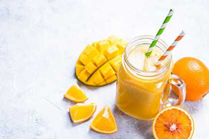 Orange Mango Smoothie