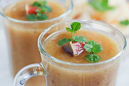 Pear and Green Anise Fig Smoothie