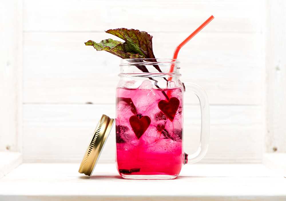 image Perrier raspberry beetroot