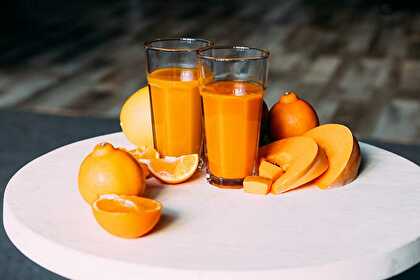 Pumpkin Smoothie Orange Honey