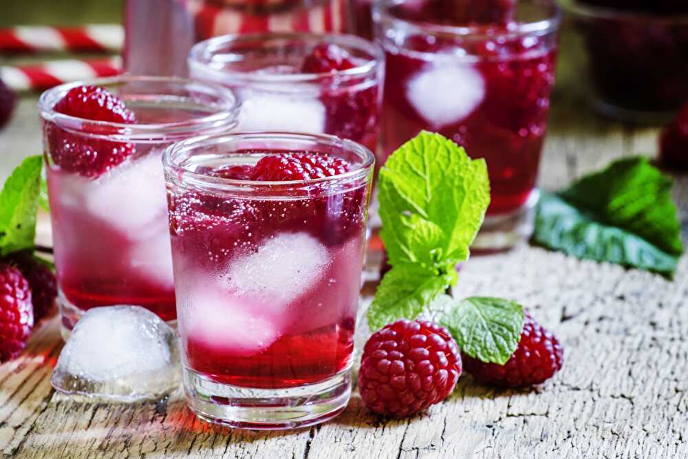 image Raspberry rum