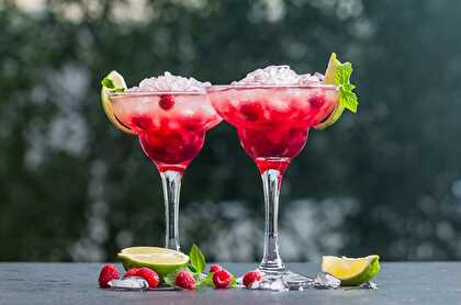 Raspberry tequila