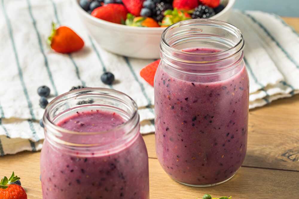 image Red Fruit and Coconut Smoothie