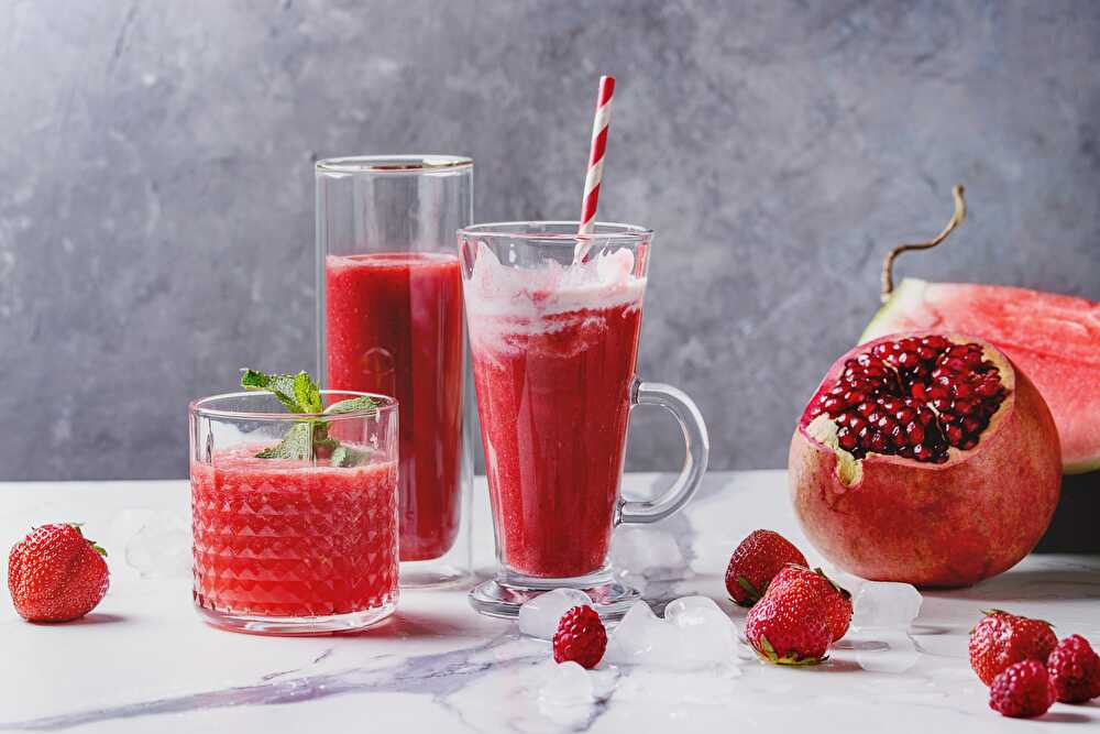 image Red Fruit Smoothie