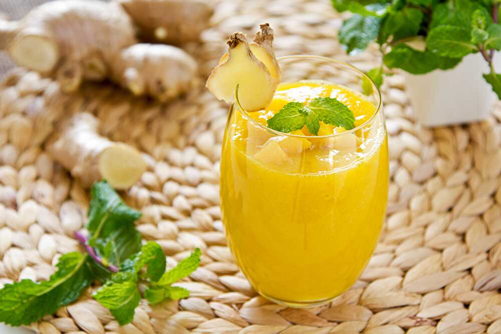 image Smoothie au gingembre tropic