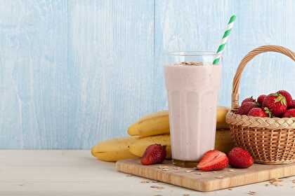 Strawberry Banana Multivitamin Smoothie