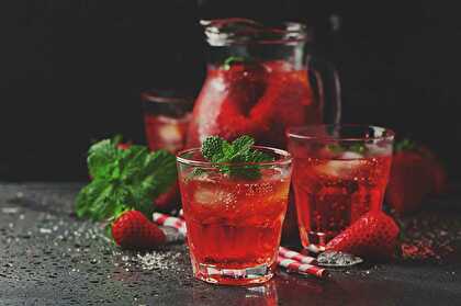 Strawberry Grapefruit Lemonade