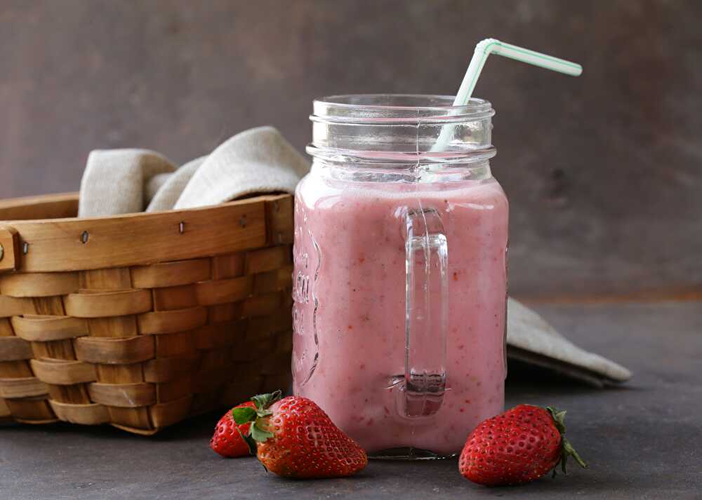 image Vanilla Strawberry Smoothie