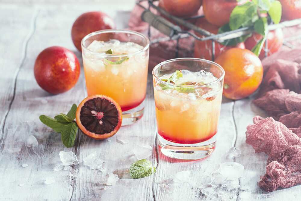 image Vodka orange grenadine