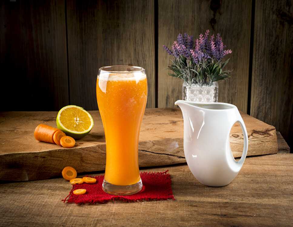 image Carrot and orange juice
