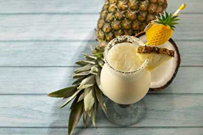 Grated Coconut Pina Colada