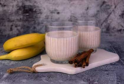 Cinnamon banana smoothie