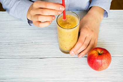 Apple Orange Sparkling Smoothie