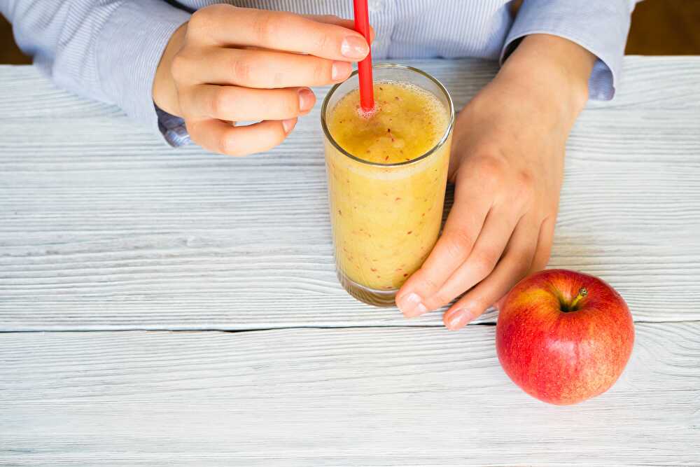 image Apple Orange Sparkling Smoothie