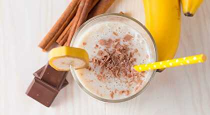 Coconut Banana and Speculus Smoothie