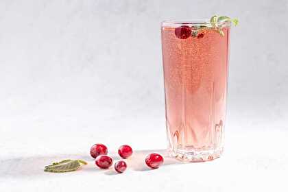 Raspberry Cranberry Fizz