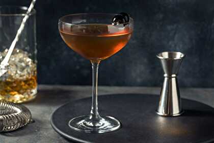 Bourbon Manhattan Cocktail