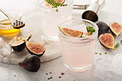 Fig, Honey and Thyme Cocktail