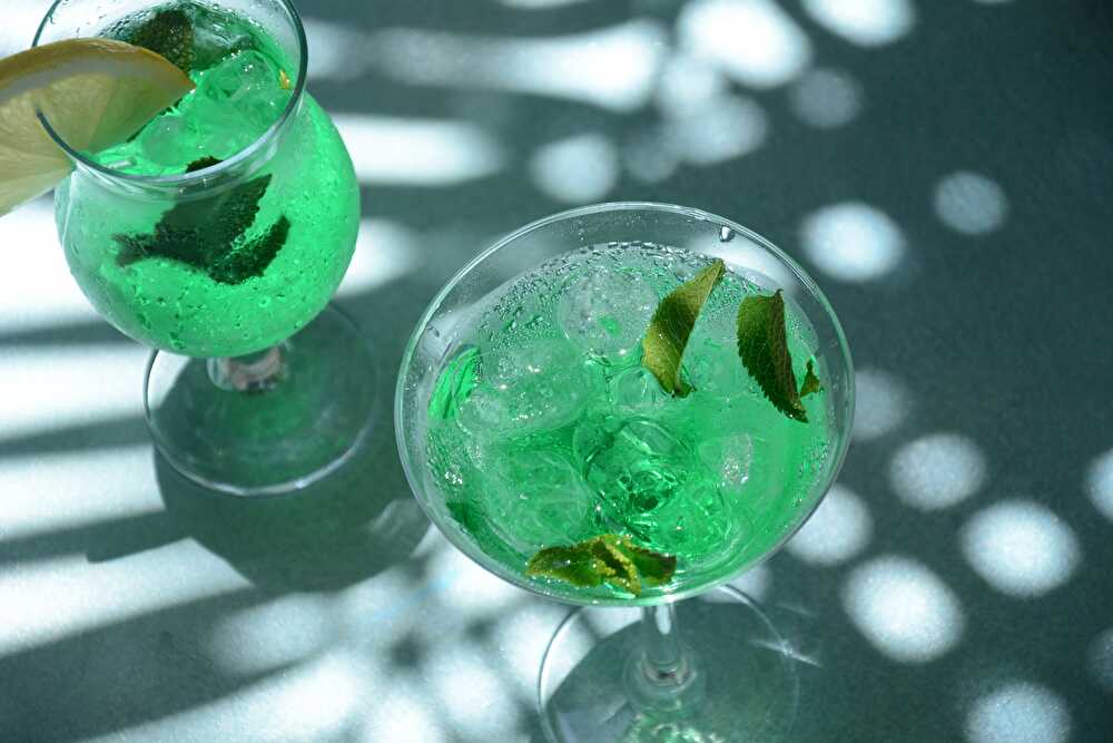 image Absinthe-Gin Cocktail
