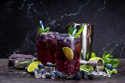 Blueberry Mojito, a Fresh Breeze