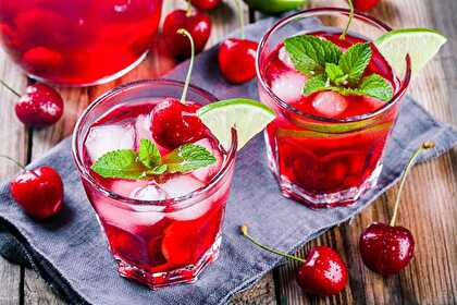 Aniseed Cherry Fizz