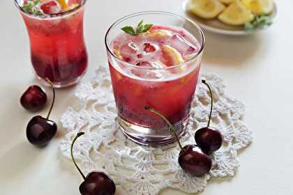 Ginger Ale and Cherry