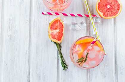 Pink Grapefruit Spritzer