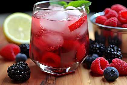 Red Fruit Iced Tea