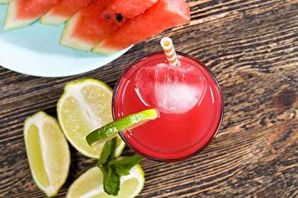 Sparkling Watermelon Lemonade