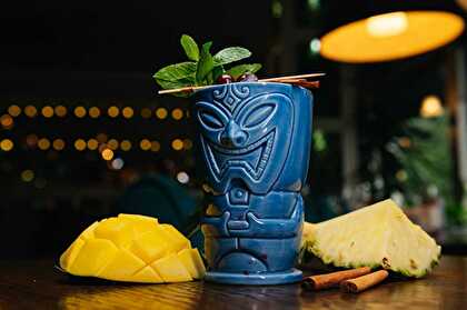 The Exotic Mai Tai : Mango, Pineapple, and Cinnamon Delight