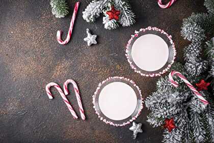 Peppermint Christmas Martini