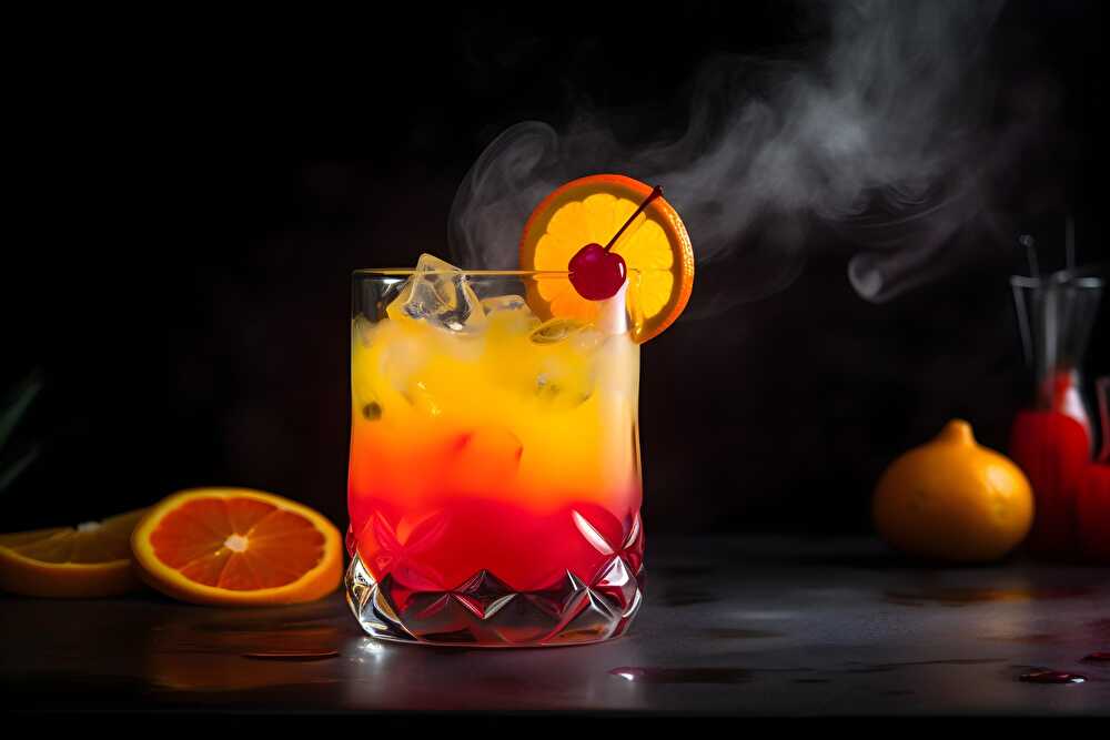 image Tropical Rum Cocktail