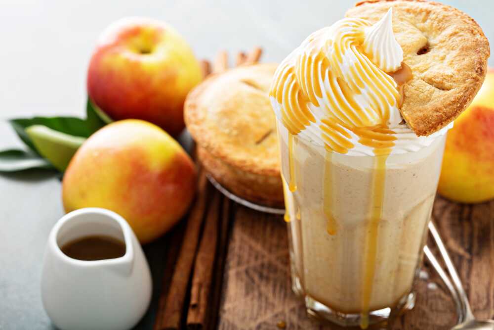 image Caramelized Apple Pie Milkshake: A Sweet Reminder of Vintage Flavors