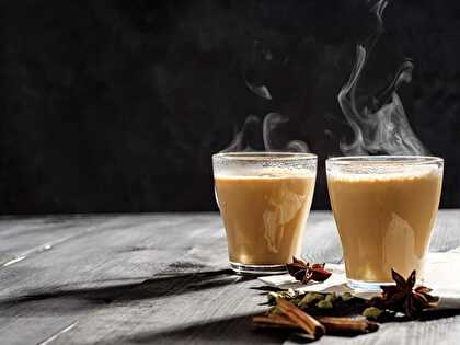 Creamy Spiced Autumn Delight Tea