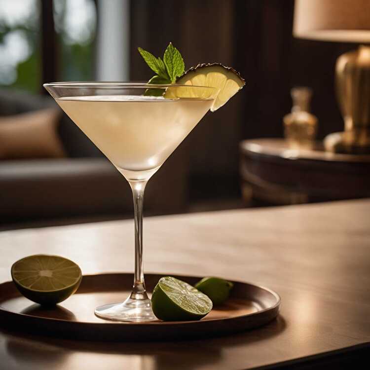 image Tropical Armagnac-Soursop Cocktail