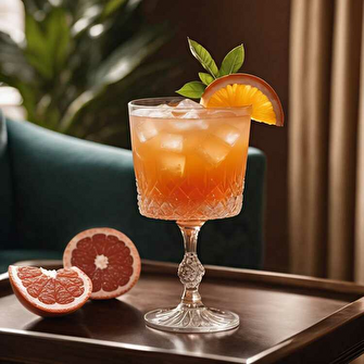 Alcohol-Free Tropical Bougainville Cocktail