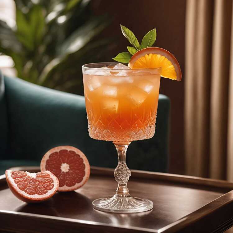 image Alcohol-Free Tropical Bougainville Cocktail