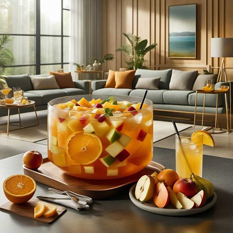 image Citrus and Tropical Fruit Non-Alcoholic Punch